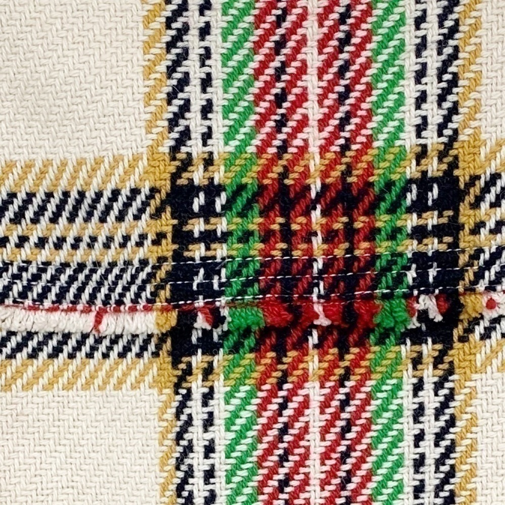 J Crew Factory Wool Blend Plaid Skirt Size 6 - Picture 6 of 9